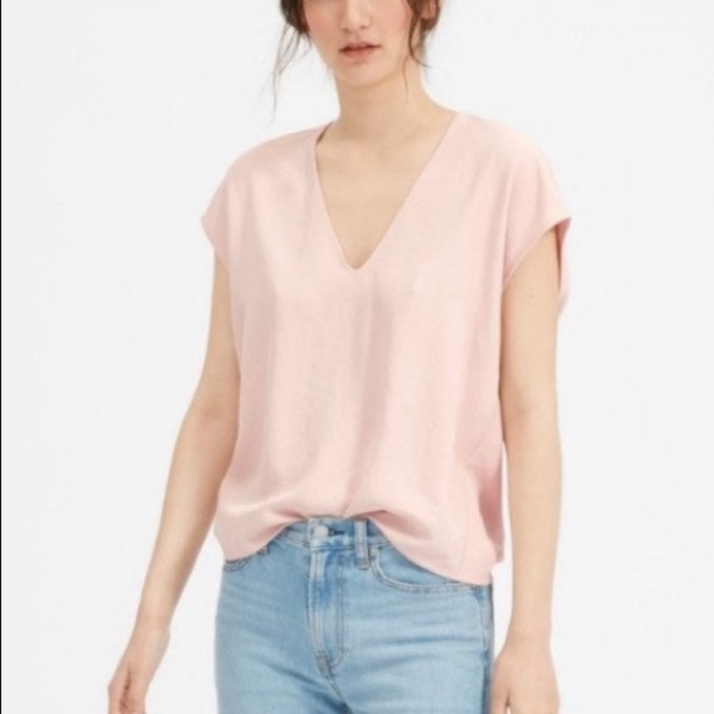 Everlane GoWeave V Neck top